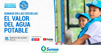 SUNASS te invita a conocer todo sobre el valor del agua potable