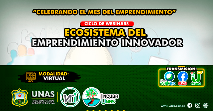 Ciclo de webinars gratuitos: Ecosistema del emprendimiento innovador