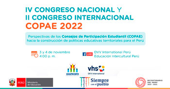Participa del V Congreso Nacional y II Congreso Internacional COPAE 2022
