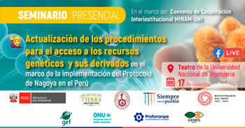 Seminario gratuito en el marco del convenio de cooperación interinstitucional MINAM-UNI