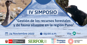 (Simposio Virtual) SERFOR: Gestión de los recursos forestales y de fauna silvestre en la región Puno