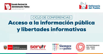 Ciclo de conferencias virtuales gratuitas sobre el acceso a la información pública y libertades informativas