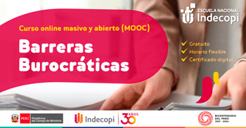 Curso online gratis certificado sobre Barreras Burocráticas de INDECOPI