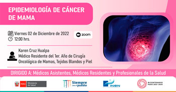 (Capacitación Virtual) INEN: Epidemiología de cáncer de mama