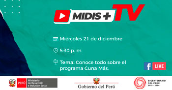 MIDIS te invita a conocer todo sobre el programa Cuna Más