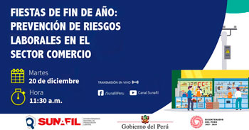 (Evento Online Gratis) Fiestas de fin de año: prevención de riesgos laborales en el sector comercio