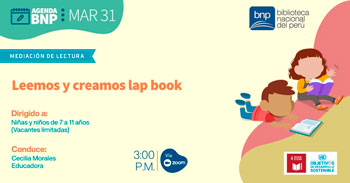 (Evento Virtual Gratuito) BNP: Leemos y creamos lap book