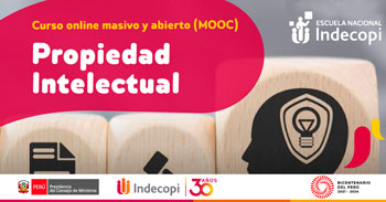 Curso online gratis certificado sobre Propiedad Intelectual de INDECOPI