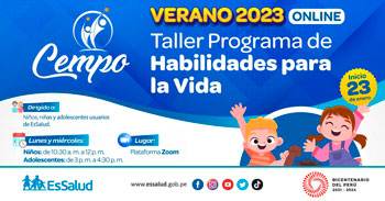 Programa de talleres virtuales gratuitos: Habilidades para la vida