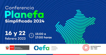 (Conferencia Virtual) OEFA: Planefa simplificado 2024