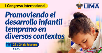 I congreso internacional online gratuito: Promoviendo el desarrollo infantil temprano en diversos contextos