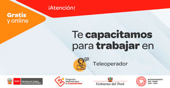 Curso gratis online de Teleoperador del Ministerio de Trabajo