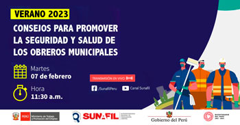 Evento online gratuito sobre consejos para promover la seguridad y salud de los obreros municipales