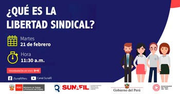 Evento online gratuito sobre ¿Qué es la libertad sindical?