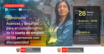 Seminario gratis sobre los avances y desafíos para el cumplimiento de la cuota de empleo de personas con discapacidad 