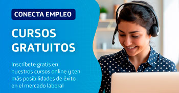 Cursos gratis online de la Fundación Telefónica - Programa Conecta Empleo