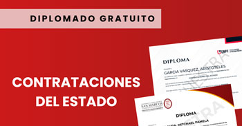  Diplomado virtual gratuito de Contrataciones con el Estado