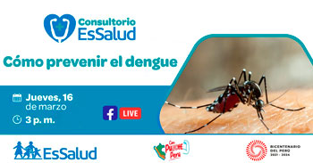 EsSalud te invita a conocer cómo prevenir el dengue