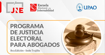 Programa presencial de justicia electoral para Abogados de Trujillo