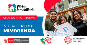 (Charla Virtual Gratuita) VIVIENDA: Nuevo Crédito Mivivienda