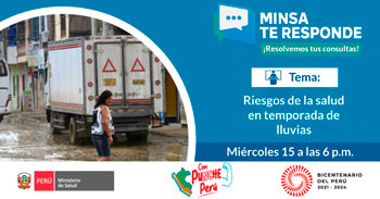Participa de este evento gratuito y conoce los riesgos de la salud en temporada de lluvias