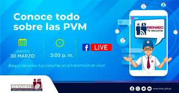 RENIEC te invita a conocer todo sobre las Plataformas Virtuales Multiservicios (PVM)