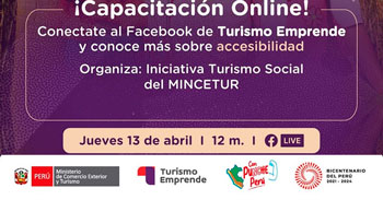 Capacitación online "la Iniciativa Turismo Social del MINCETUR" 