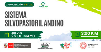 Capacitación online "Sistema silvopastoril andino" del INIA