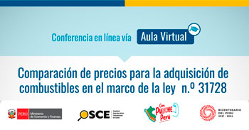 Conferencia online gratis Comparación de precios para la adquisición de combustibles en el marco de la Ley N° 31728