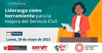 Conferencia online "Liderazgo como herramienta para la mejora del Servicio Civil" del SERVIR