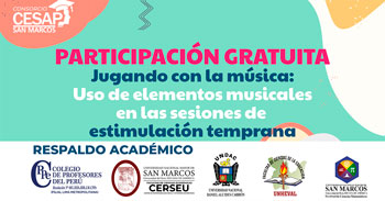 Curso online gratis Jugando con la música: uso de elementos musicales en las sesiones de estimulación temprana