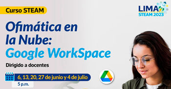 Curso online gratis de "Ofimática en la Nube: Google WorkSpace" de la Municipalidad de Lima