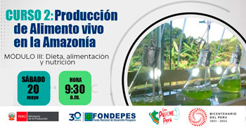 Curso online gratis "Producción de Alimento Vivo en la Amazonía"