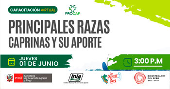 Curso online "Principales razas caprinas y su aporte" del INIA