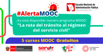 Cursos online gratis certificado "La ruta del tránsito al régimen del Servicio civil" del SERVIR