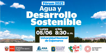 Participa del "Foro Agua y Desarrollo Sostenible" de ANA