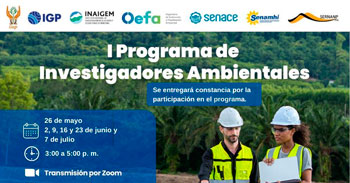 Programa Investigadores Ambientales I - 2023 del (MINAM)