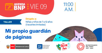 Taller Presencial "Mi propio guardián de páginas" de la Biblioteca Nacional(BNP)