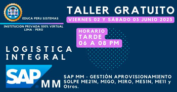 Taller online gratis "Logística con SAP MM"