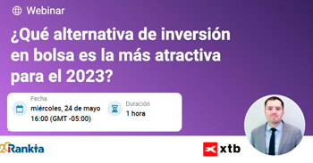 Webinar online gratis "¿Qué alternativa de inversión en bolsa es la más atractiva para el 2023?"
