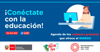  Webinars virtuales gratuitos del Ministerio de Educación ((MINEDU))