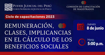 Capacitación online "Remuneración, clases, implicancias en el cálculo de los beneficios sociales"