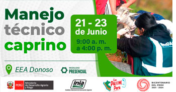 Curso presencial "Manejo técnico caprino" del INIA