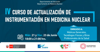 Curso online de "Actualización de instrumentación en medicina nuclear" del INEN