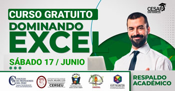Curso online gratis "Dominando Excel"