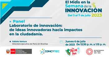 Evento Presencial "Laboratorio de innovación: de ideas innovadoras hacia impactos en la ciudadanía"