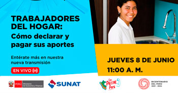 Evento online gratis "Trabajadores del hogar: cómo declarar y pagar sus aportes"