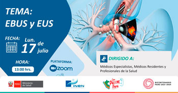 Capacitación online "EBUS y EUS" del INEN