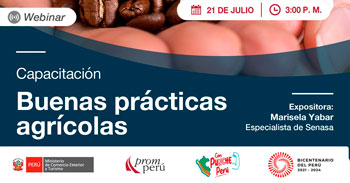 Capacitación online "Importancia de la implementación de las NTP Cacao en su comercialización" de PromPerú