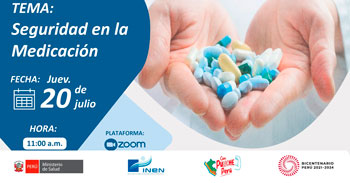 Capacitación online "Seguridad en la Medicación" del INEN